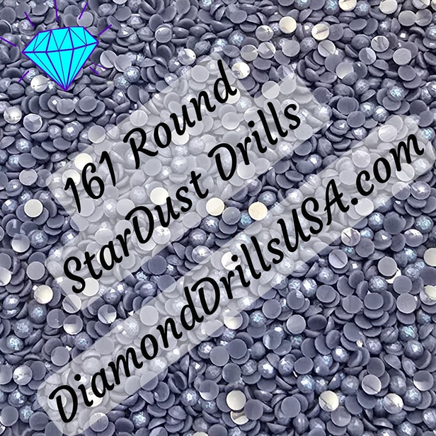 161 StarDust ROUND Pearl Mica Dust 5D Diamond Painting