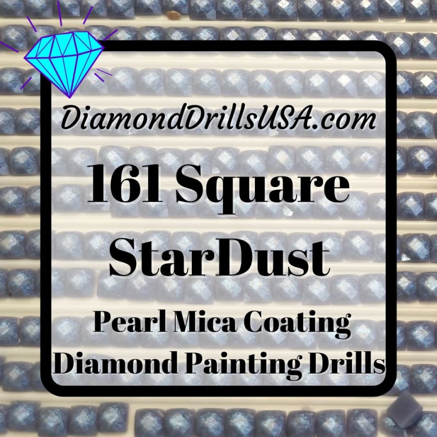 161 StarDust SQUARE Pearl Mica Dust 5D Diamond Painting