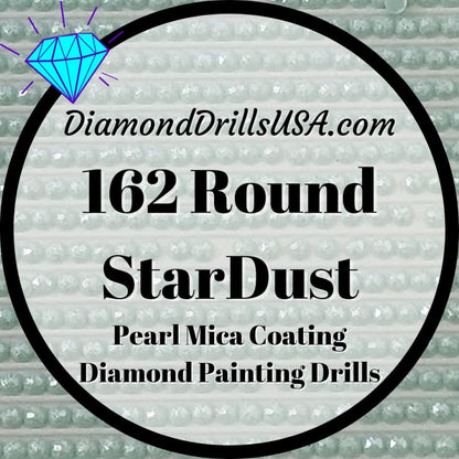 162 StarDust ROUND Pearl Mica Dust 5D Diamond Painting