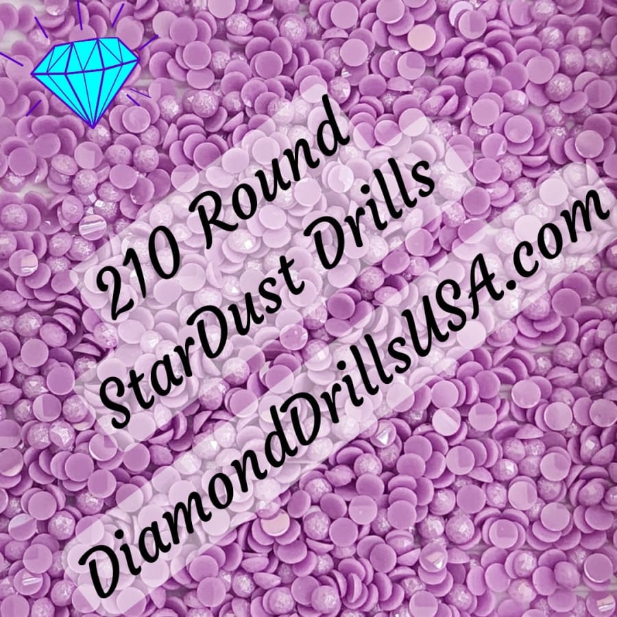 210 StarDust ROUND Pearl Mica Dust 5D Diamond Painting