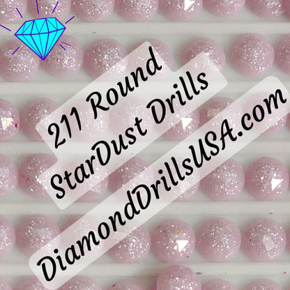 211 StarDust ROUND Pearl Mica Dust 5D Diamond Painting