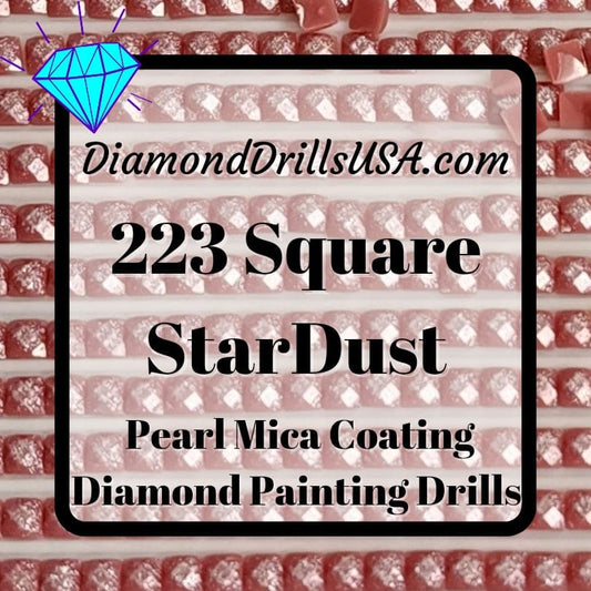 223 StarDust SQUARE Pearl Mica Dust 5D Diamond Painting