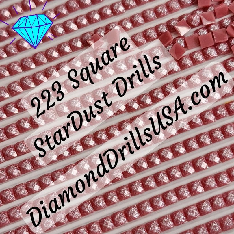 223 StarDust SQUARE Pearl Mica Dust 5D Diamond Painting