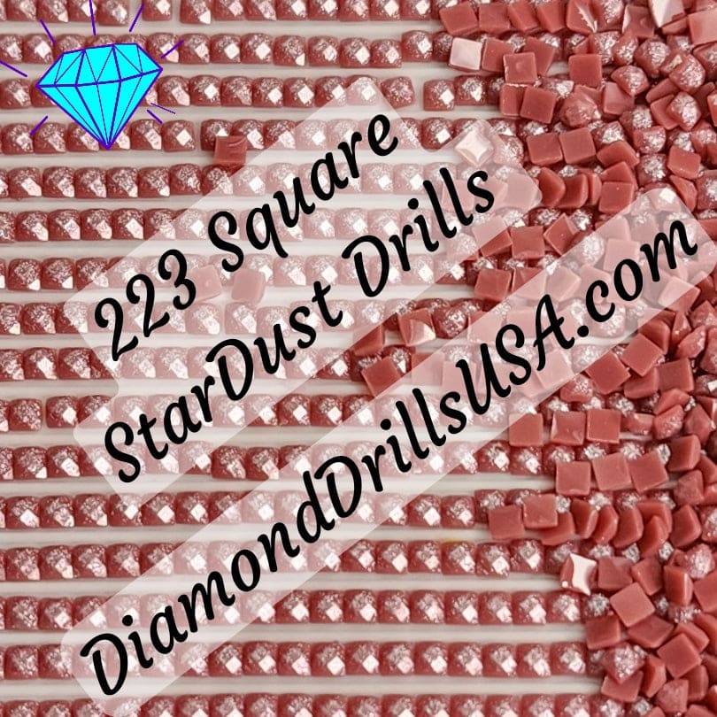 223 StarDust SQUARE Pearl Mica Dust 5D Diamond Painting