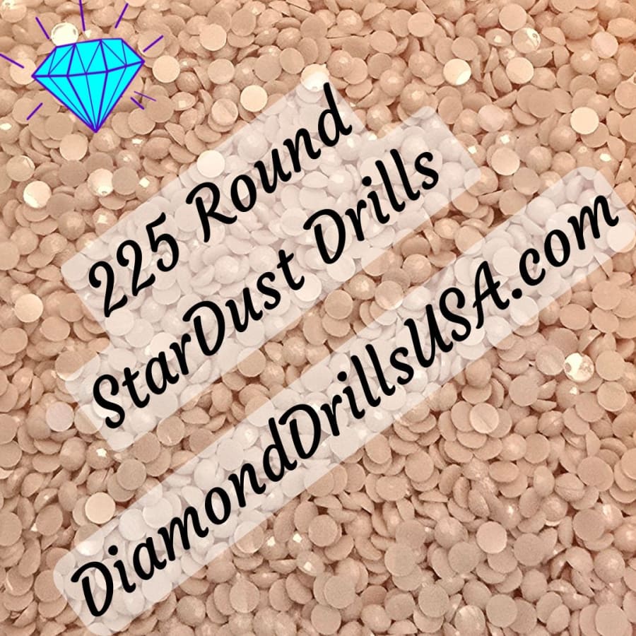 225 StarDust ROUND Pearl Mica Dust 5D Diamond Painting