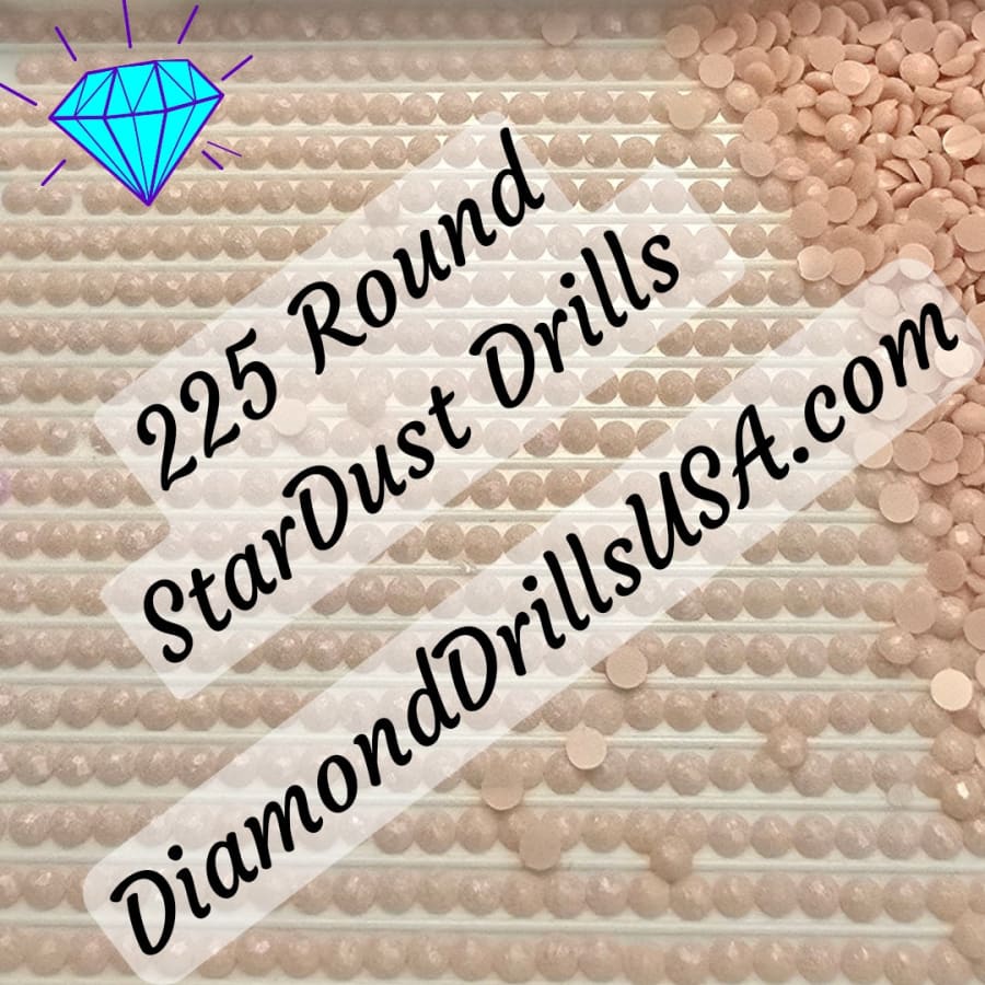 225 StarDust ROUND Pearl Mica Dust 5D Diamond Painting