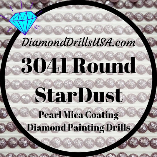 3041 StarDust ROUND Pearl Mica Dust 5D Diamond Painting