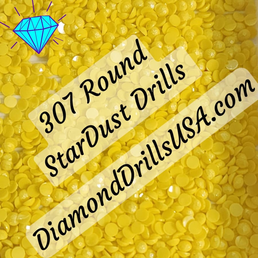 307 StarDust ROUND Pearl Mica Dust 5D Diamond Painting