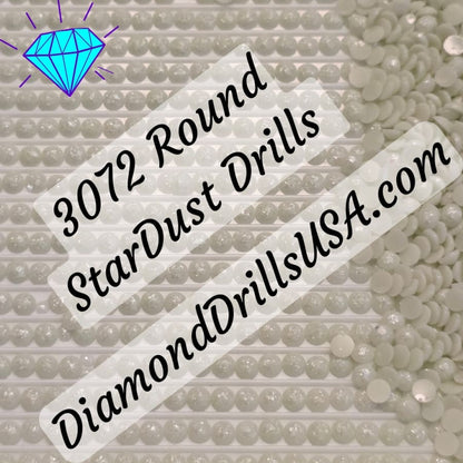 3072 StarDust ROUND Pearl Mica Dust 5D Diamond Painting