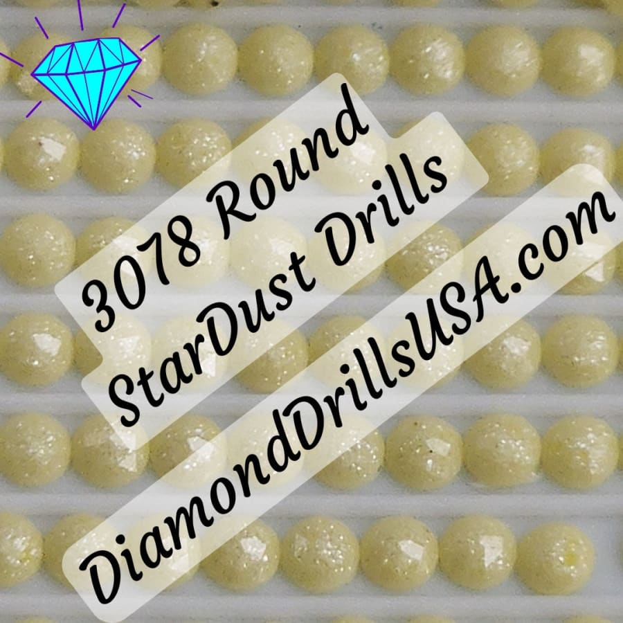 3078 StarDust ROUND Pearl Mica Dust 5D Diamond Painting