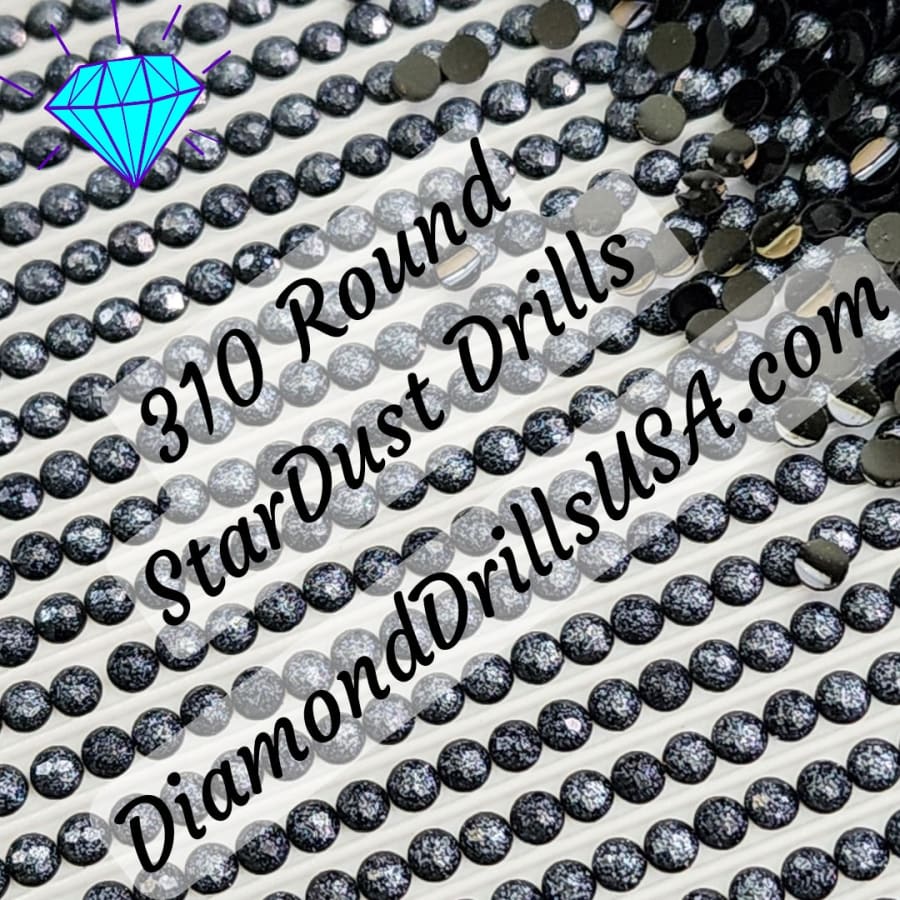 310 StarDust ROUND Pearl Mica Dust 5D Diamond Painting