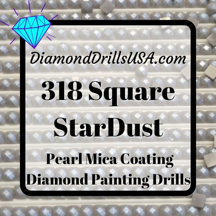 318 StarDust SQUARE Pearl Mica Dust 5D Diamond Painting