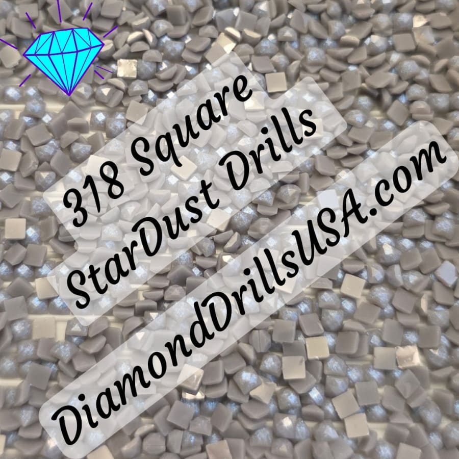 318 StarDust SQUARE Pearl Mica Dust 5D Diamond Painting