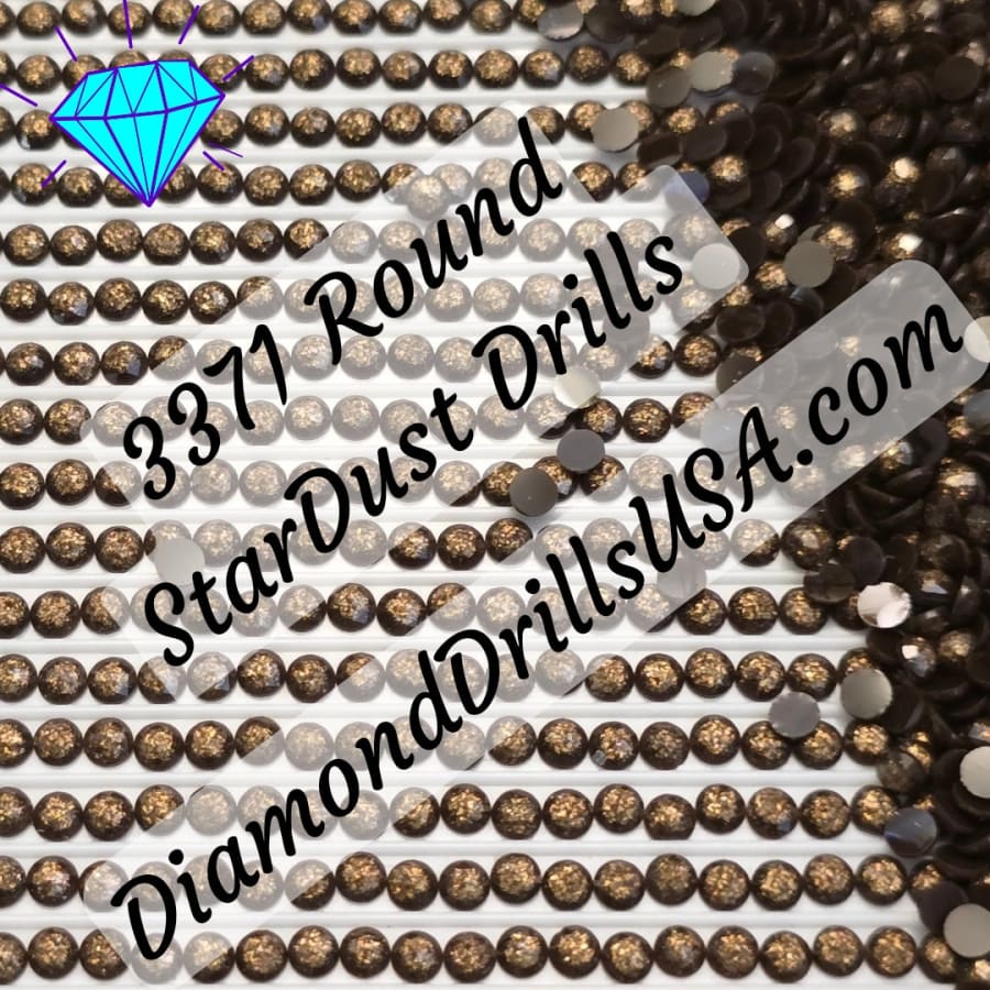 3371 DiamondDrillsUSA - 3371 StarDust ROUND Pearl Mica Dust 5D Diamond ...