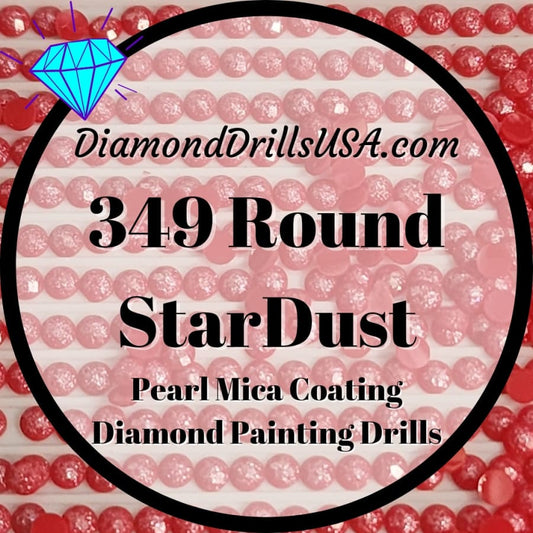 349 StarDust ROUND Pearl Mica Dust 5D Diamond Painting