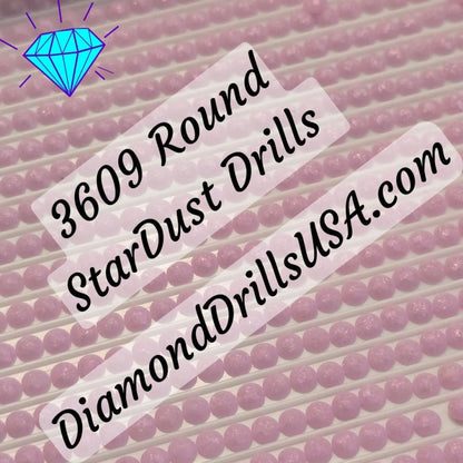 3609 StarDust ROUND Pearl Mica Dust 5D Diamond Painting