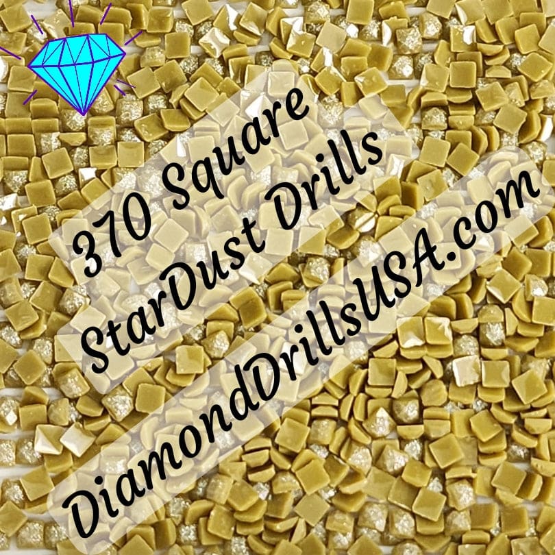 370 StarDust SQUARE Pearl Mica Dust 5D Diamond Painting