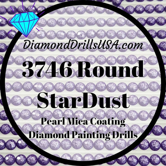 3746 StarDust ROUND Pearl Mica Dust 5D Diamond Painting