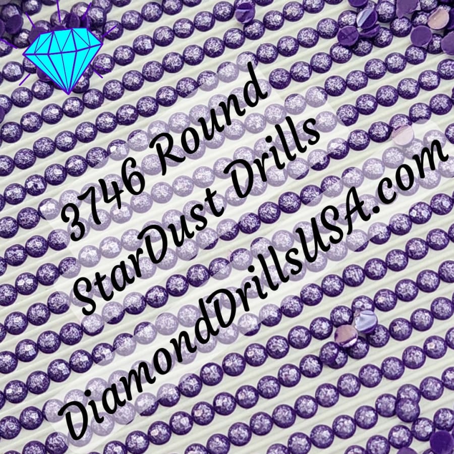 3746 StarDust ROUND Pearl Mica Dust 5D Diamond Painting