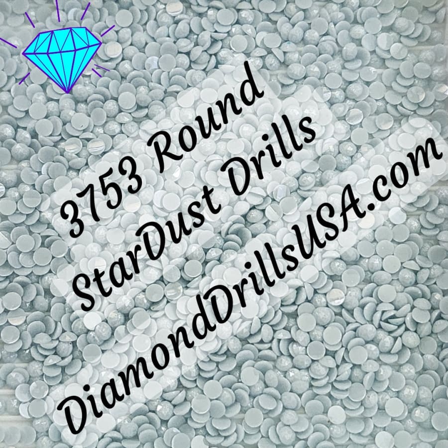 3753 StarDust ROUND Pearl Mica Dust 5D Diamond Painting