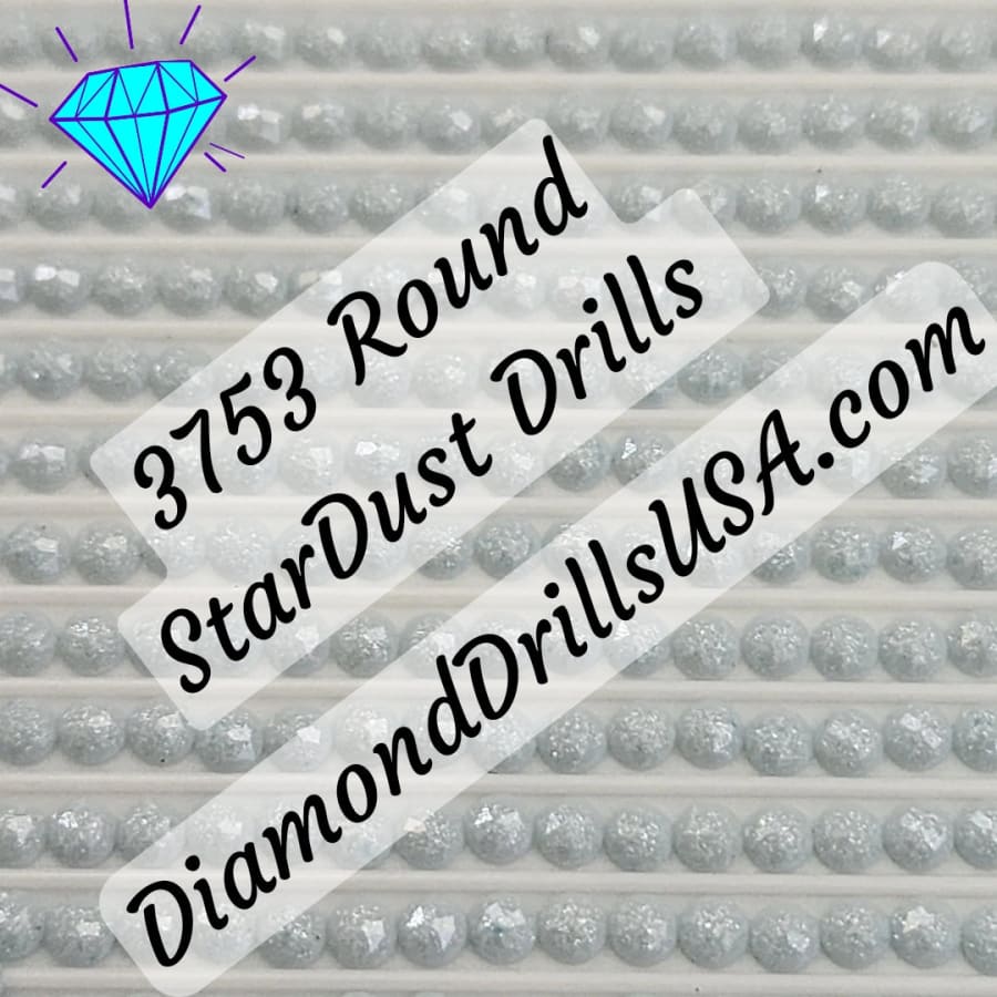 3753 StarDust ROUND Pearl Mica Dust 5D Diamond Painting