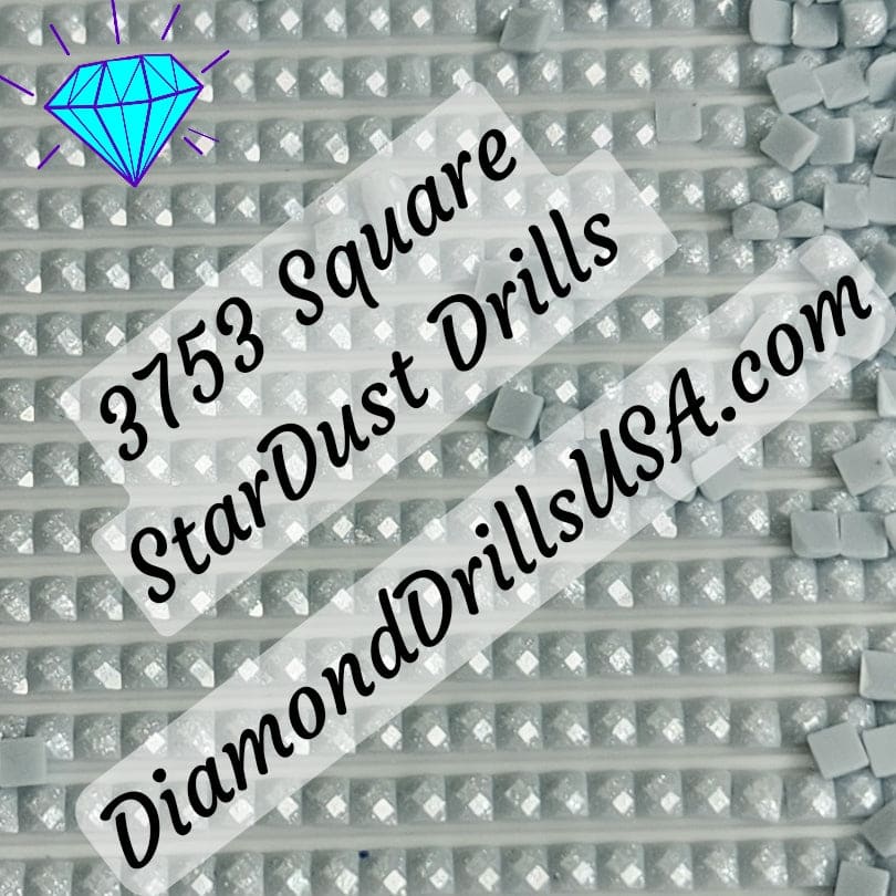 3753 StarDust SQUARE Pearl Mica Dust 5D Diamond Painting