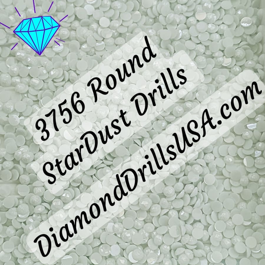 3756 StarDust ROUND Pearl Mica Dust 5D Diamond Painting