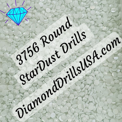 3756 StarDust ROUND Pearl Mica Dust 5D Diamond Painting