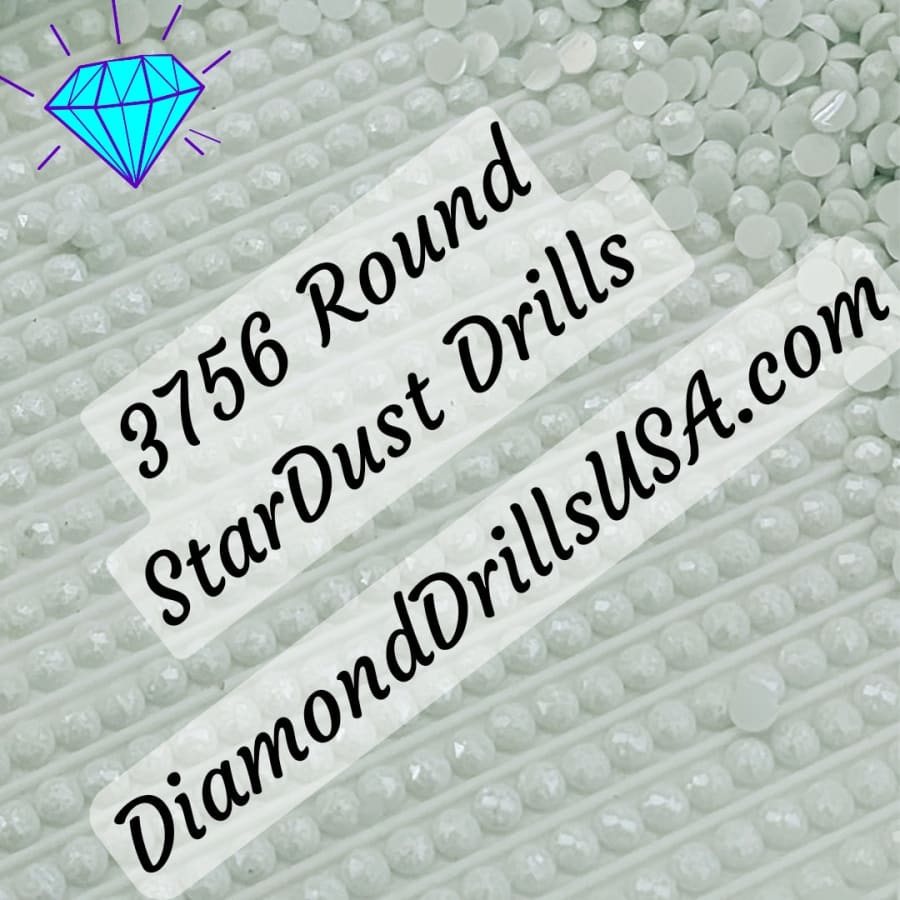 3756 StarDust ROUND Pearl Mica Dust 5D Diamond Painting