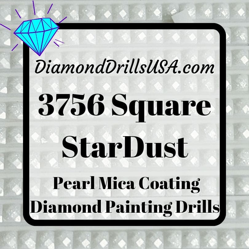 3756 StarDust SQUARE Pearl Mica Dust 5D Diamond Painting