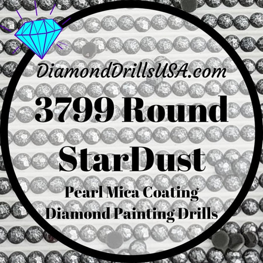 3799 StarDust ROUND Pearl Mica Dust 5D Diamond Painting
