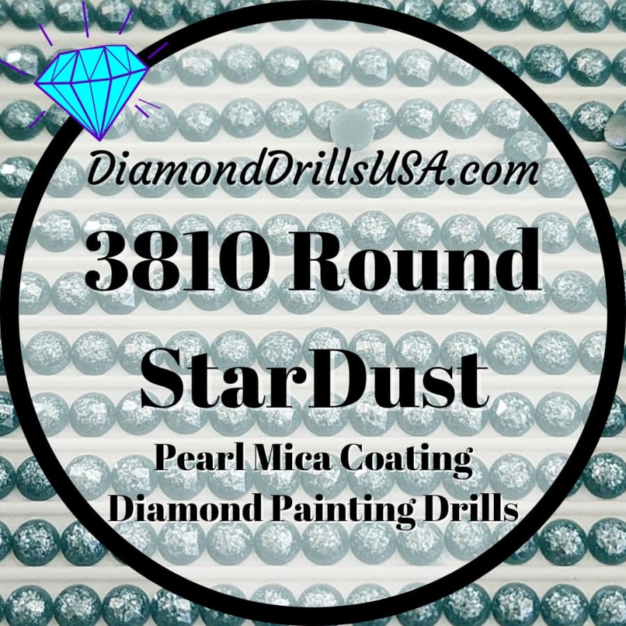 3810 StarDust ROUND Pearl Mica Dust 5D Diamond Painting