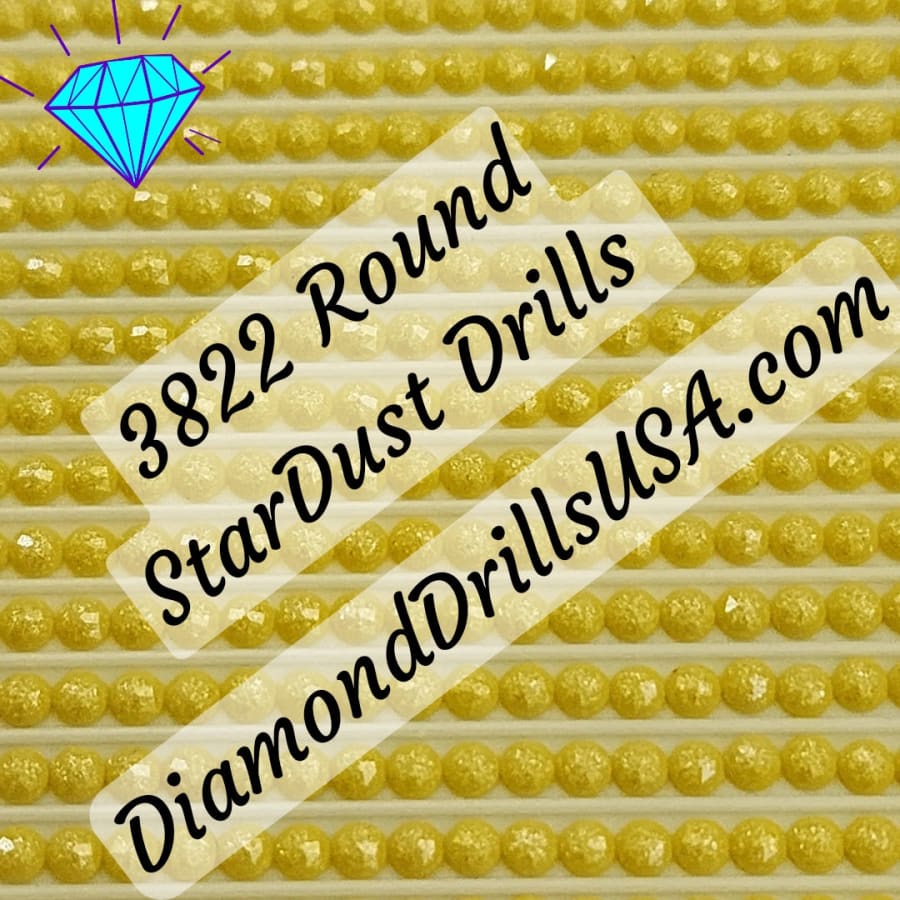 3822 StarDust ROUND Pearl Mica Dust 5D Diamond Painting