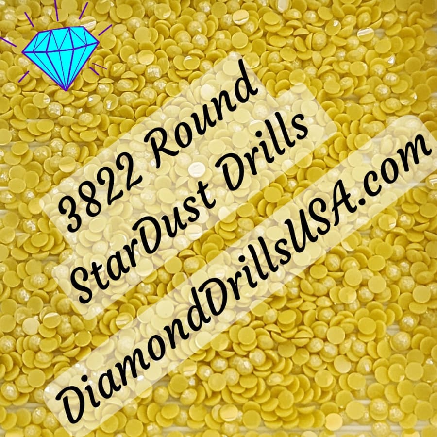 3822 StarDust ROUND Pearl Mica Dust 5D Diamond Painting