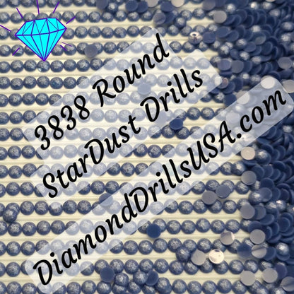 3838 StarDust ROUND Pearl Mica Dust 5D Diamond Painting