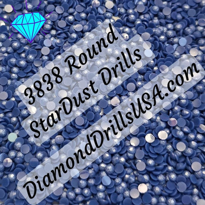 3838 StarDust ROUND Pearl Mica Dust 5D Diamond Painting