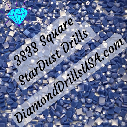 3838 StarDust SQUARE Pearl Mica Dust 5D Diamond Painting