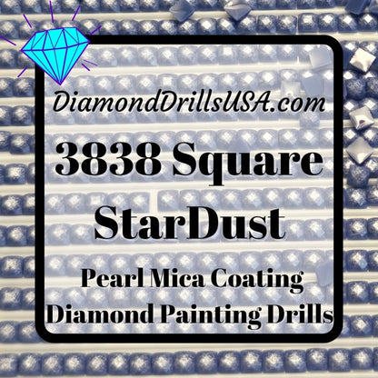 3838 StarDust SQUARE Pearl Mica Dust 5D Diamond Painting