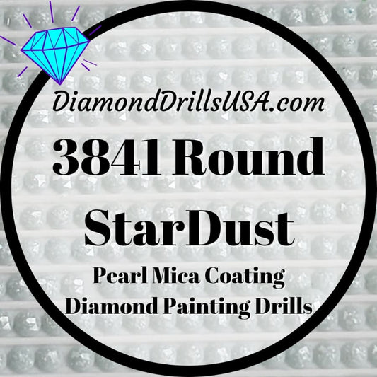 3841 StarDust ROUND Pearl Mica Dust 5D Diamond Painting