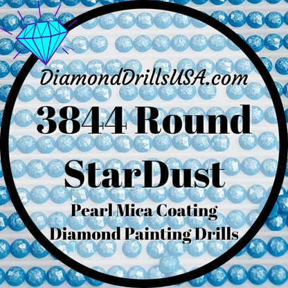 3844 StarDust ROUND Pearl Mica Dust 5D Diamond Painting