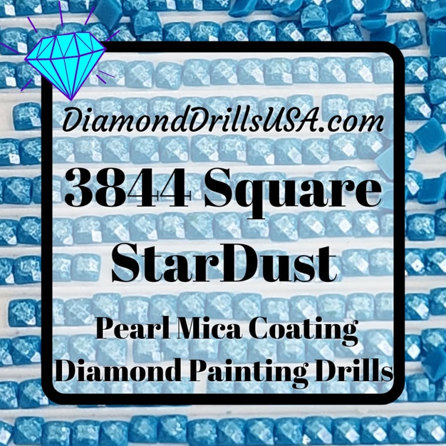 3844 StarDust SQUARE Pearl Mica Dust 5D Diamond Painting