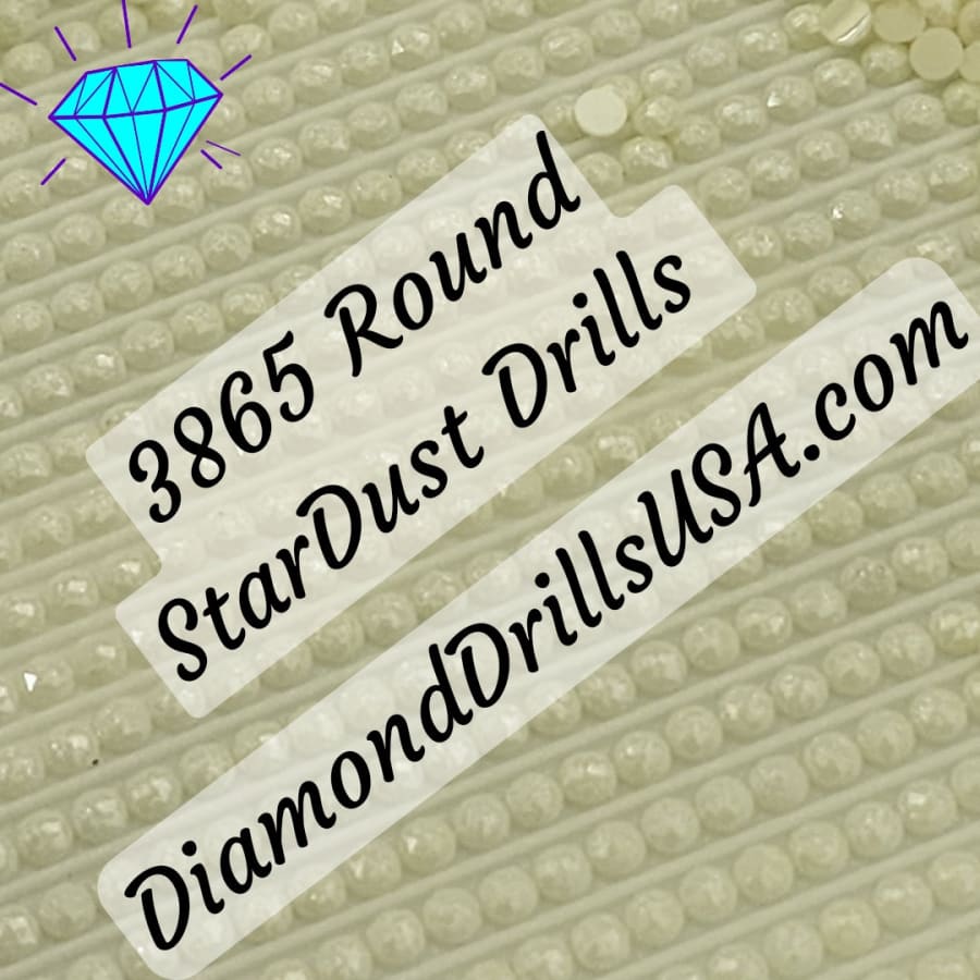 3865 StarDust ROUND Pearl Mica Dust 5D Diamond Painting