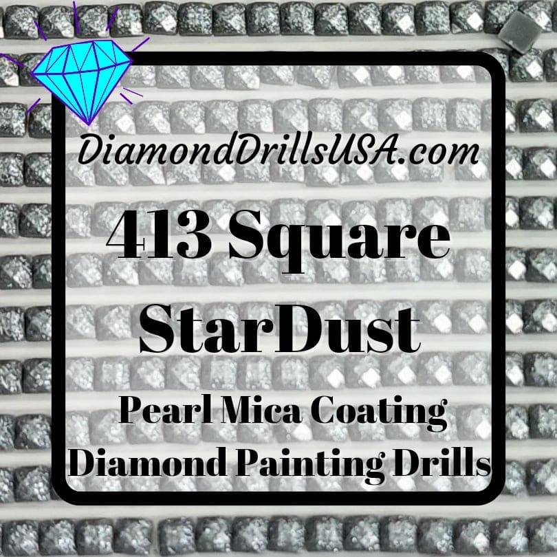 413 StarDust SQUARE Pearl Mica Dust 5D Diamond Painting