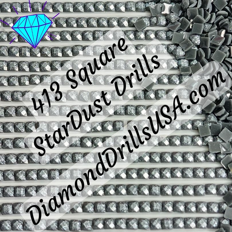 413 StarDust SQUARE Pearl Mica Dust 5D Diamond Painting