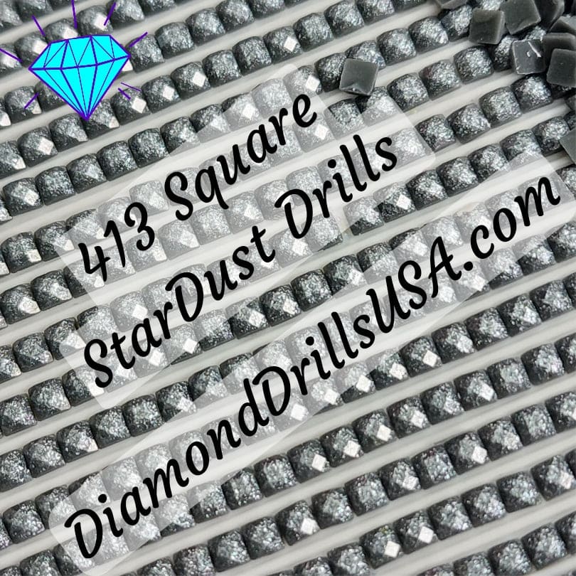 413 StarDust SQUARE Pearl Mica Dust 5D Diamond Painting