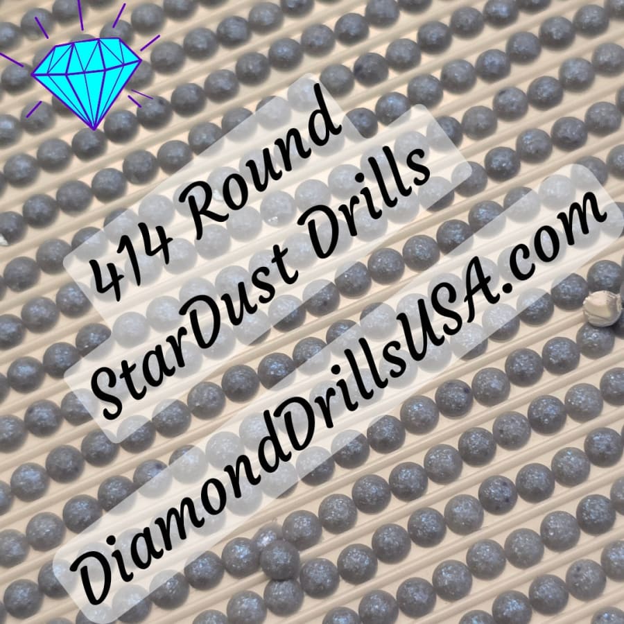 414 StarDust ROUND Pearl Mica Dust 5D Diamond Painting