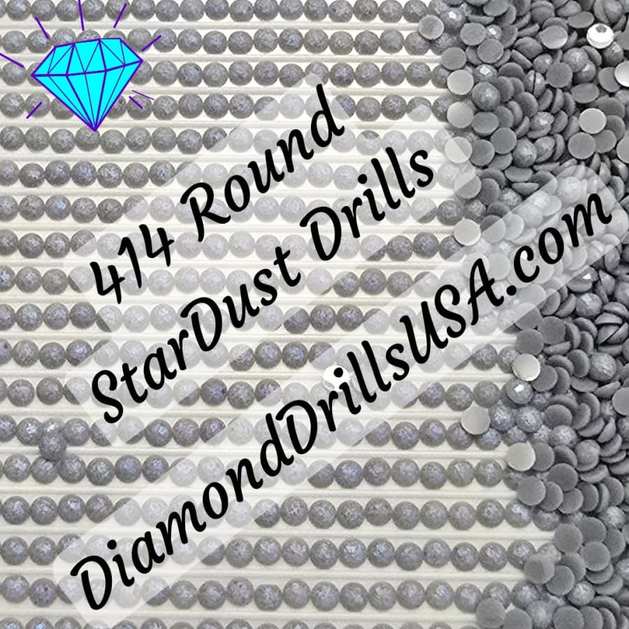 414 StarDust ROUND Pearl Mica Dust 5D Diamond Painting