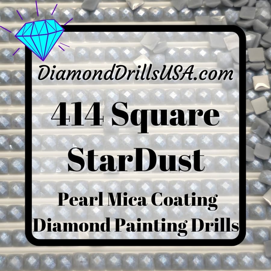 414 StarDust SQUARE Pearl Mica Dust 5D Diamond Painting