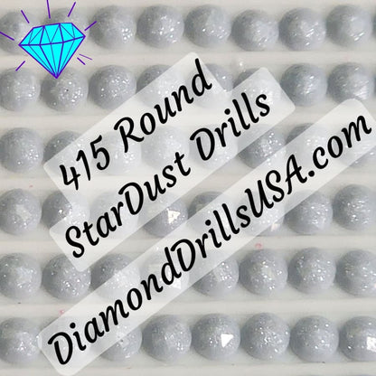 415 StarDust ROUND Pearl Mica Dust 5D Diamond Painting