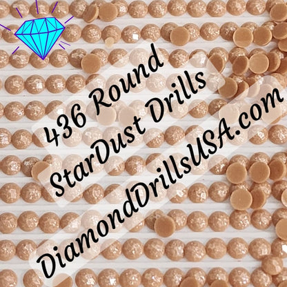 436 StarDust ROUND Pearl Mica Dust 5D Diamond Painting